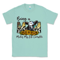 Seafoam being a mom makes my life complate Classic Tee - CowhideDigitalArt
