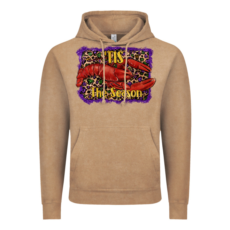 Mardi Gras Tis The Season Lobster Vintage Hoodie by RanaPortraitStore | Teevron