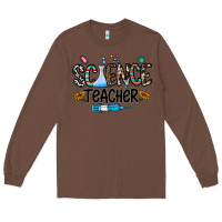 Chestnut science teacher Long Sleeve Tee - CowhideDigitalArt