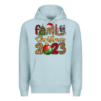 Blue Mist family christmas 2023 Premium Hoodie - MaliasSmallBusiness