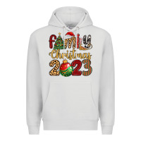 Dove Grey family christmas 2023 Premium Hoodie - MaliasSmallBusiness