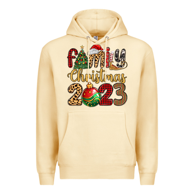 Family Christmas 2023 Premium Hoodie by MaliasSmallBusiness | Teevron