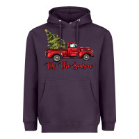 Plum tis the season Heavyweight Hoodie - BarkalooDesign