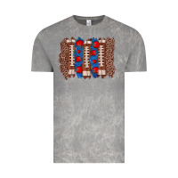 Cloud Rock football brushstroke Vintage Tee - Zillion Design Studio