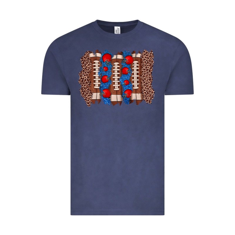 Football Brushstroke Vintage Tee by Zillion Design Studio | Teevron