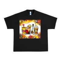 Black bus driver coffee cups Urban Heavy Tee - Zillion Design Studio