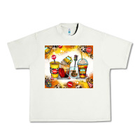 Pistachio bus driver coffee cups Urban Heavy Tee - Zillion Design Studio