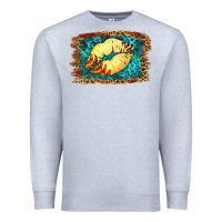 Heather Grey Softball Lips Premium Sweatshirt - Jasminsmagicworld