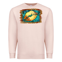 Pale Pink Softball Lips Premium Sweatshirt - Jasminsmagicworld
