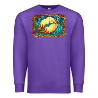 Purple Softball Lips Premium Sweatshirt - Jasminsmagicworld