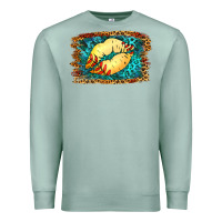 Seafoam Softball Lips Premium Sweatshirt - Jasminsmagicworld
