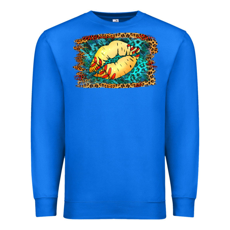 Softball Lips Premium Sweatshirt by Jasminsmagicworld | Teevron