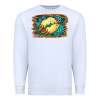 White Softball Lips Premium Sweatshirt - Jasminsmagicworld