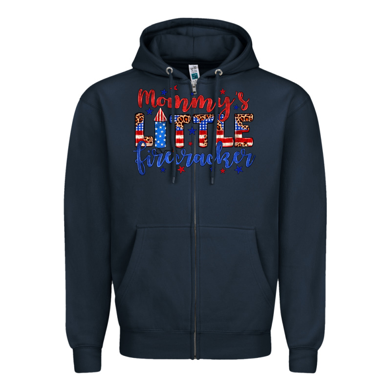 Mommy’s Little Firecracker Zipper Hoodie by JahusDesignShop | Teevron