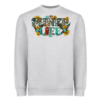 Heather Grey miner life Heavyweight Sweatshirt - texasbilliewilder