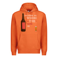 Carrot HOME IS WHERE THE WINE IS Premium Hoodie - Bettercallsaul