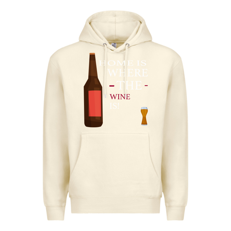 Home Is Where The Wine Is Premium Hoodie by Bettercallsaul | Teevron