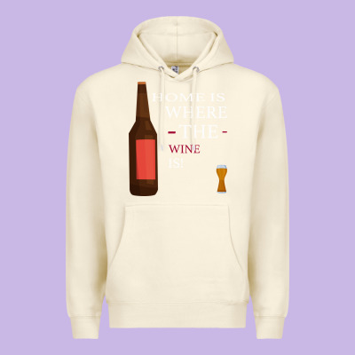 Home Is Where The Wine Is Premium Hoodie Designed By Bettercallsaul
