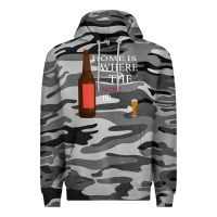 Slate Camo HOME IS WHERE THE WINE IS Premium Hoodie - Bettercallsaul