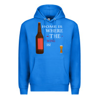 True Royal HOME IS WHERE THE WINE IS Premium Hoodie - Bettercallsaul