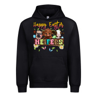 Black happy easter heifers Urban Hoodie - Artiststas
