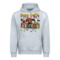 Heather Grey happy easter heifers Urban Hoodie - Artiststas