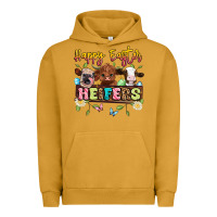 Pigment Peanut Butter happy easter heifers Urban Hoodie - Artiststas