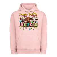 Pigment Salmon happy easter heifers Urban Hoodie - Artiststas