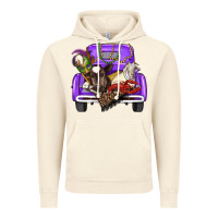 Vintage Artic Mardi Gras Truck With Farm Animals Vintage Hoodie - RanaPortraitStore