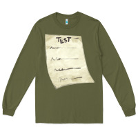 Army Green test sheet fa element Long Sleeve Tee - FaDigitalArtStudio