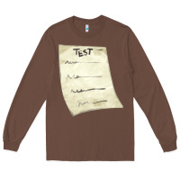 Chestnut test sheet fa element Long Sleeve Tee - FaDigitalArtStudio