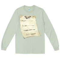 Matcha test sheet fa element Long Sleeve Tee - FaDigitalArtStudio