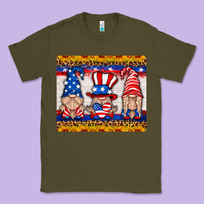 Usa Gnome Mouse Pad Classic Tee Designed By Hra Design Shop