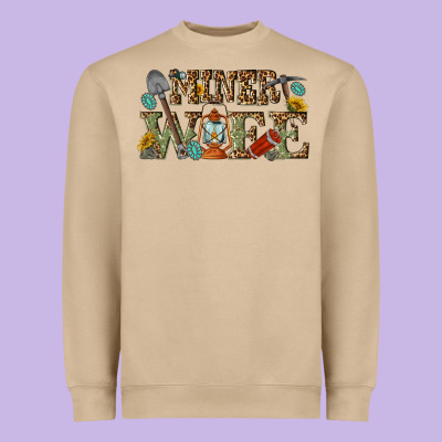 Heavyweight Sweatshirt miner wife