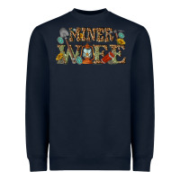 Navy miner wife Heavyweight Sweatshirt - texasbilliewilder