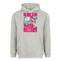 Moon Dust save the water kittens axolotl Heavyweight Hoodie - Jasminsmagicworld