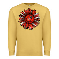 Antique Gold Ladybug Sunflower Premium Sweatshirt - Jasminsmagicworld