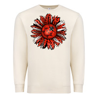 Sandshell Ladybug Sunflower Premium Sweatshirt - Jasminsmagicworld