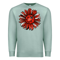 Seafoam Ladybug Sunflower Premium Sweatshirt - Jasminsmagicworld