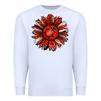 White Ladybug Sunflower Premium Sweatshirt - Jasminsmagicworld