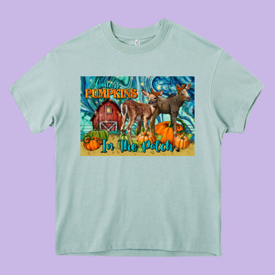 Cutest Pumpkins In The Patch Heavy Core Tee Designed By Lillyallendesigns