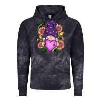 Cloud Black Mardi Gras gnome Vintage Hoodie - RanaPortraitStore