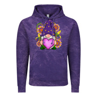 Cloud Purple Mardi Gras gnome Vintage Hoodie - RanaPortraitStore