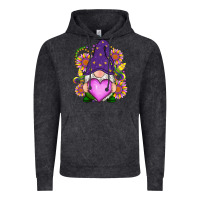 Vintage Black Mardi Gras gnome Vintage Hoodie - RanaPortraitStore