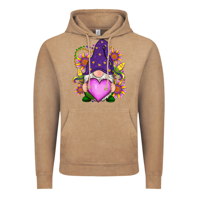 Mardi Gras Gnome Vintage Hoodie by RanaPortraitStore | Teevron