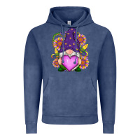 Vintage Denim Mardi Gras gnome Vintage Hoodie - RanaPortraitStore