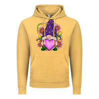 Vintage Mustard Mardi Gras gnome Vintage Hoodie - RanaPortraitStore