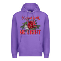 Purple Let your heart be light Premium Hoodie - MaliasSmallBusiness