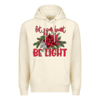 Sandshell Let your heart be light Premium Hoodie - MaliasSmallBusiness