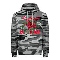 Slate Camo Let your heart be light Premium Hoodie - MaliasSmallBusiness